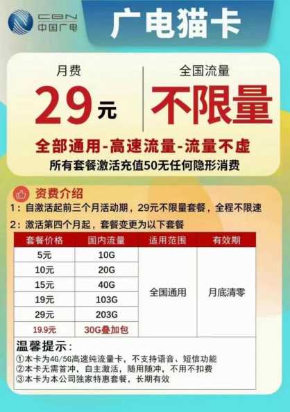 江门市29元广电流量卡在哪办理？如何办理？  第1张