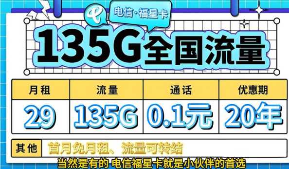 福建29元电信流量卡怎么办理？哪里可以买到？